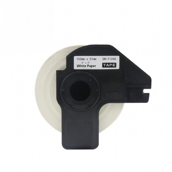 Compatible Brother DK1240 Die-Cut Multi-Purpose White Labels 4” x 2”
