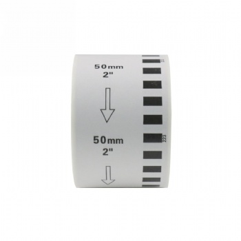 Brother DK2223 Compatible Continuous White Paper Labels 2” x 100′