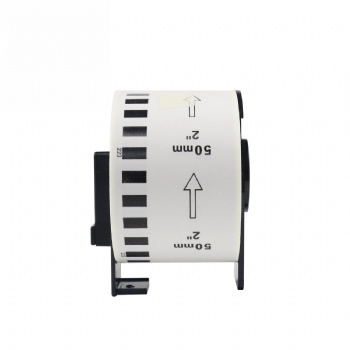 Brother DK2223 Compatible Continuous White Paper Labels 2” x 100′