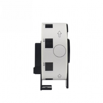 Brother DK1218 Compatible Round White Labels 1” Diameter